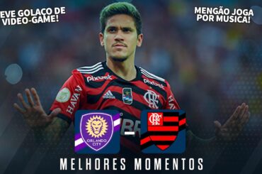 TEVE GOLAÇO DE VIDEO-GAME | Orlando City x Flamengo | Melhores Momentos | Amistoso 27/01/2024