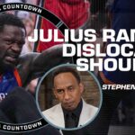 Stephen A. reacts to Julius Randle’s injury: THIS CAN’T BE HAPPENING | NBA Countdown