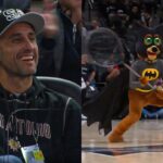 Spurs Coyote Catches Flying Bat Mid-Game...AGAIN😂🦇