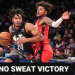 Cam Thomas Finally Starts As Nets Hold Off Rockets At Home!