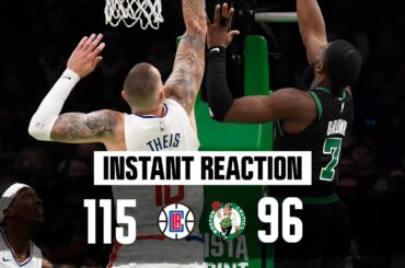 INSTANT REACTION: Clippers hold Celtics to just 96 points at home