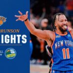 Jalen Brunson Puts on a Show with 32 PTS & 8 AST vs Heat | January 27th, 2024