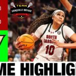 #1 South Carolina vs Vanderbilt Highlights | NCAA Women's Basketball | 2024 College Basketball
