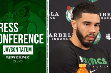 Jayson Tatum: We Didn't DESERVE to Win | Celtics vs Clippers Postgame Interview