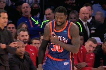 Doctor Explains Julius Randle Shoulder Injury vs Heat