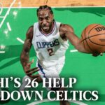 Kawhi Leonard 26 PTS vs. Celtics Highlights | LA Clippers