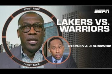 Shannon Sharpe CALLS OUT Stephen A. Smith after Lakers vs. Warriors 😬 | First Take