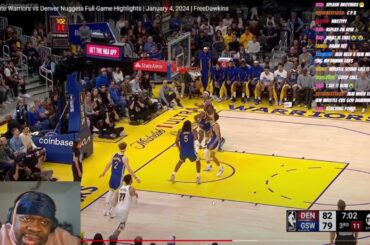 JuJuReacts To Golden State Warriors vs Denver Nuggets | Full Game Highlights