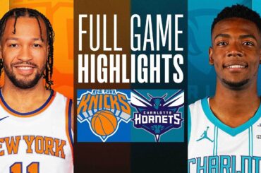 KNICKS at HORNETS | FULL GAME HIGHLIGHTS | January 29, 2024
