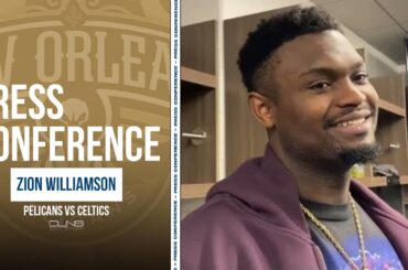 Zion Williamson Talks About Jayson Tatum Duke Connection | Celtics vs Pelicans
