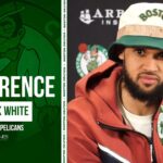 Derrick White on BREAKING OUT of Shooting Slump | Celtics vs Pelicans Postgame Interview