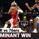 Portland Trail Blazers Dominate the Philadelphia 76ers without Joel Embiid