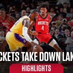 Rockets Take Down Lakers l Houston Rockets