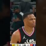 Wesbrook Panas Melawan Raptors #nba #russellwestbrook #clippers #highlights