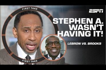 Stephen A. Smith CHASTISES LeBron for how he handled Dillon Brooks?! | First Take
