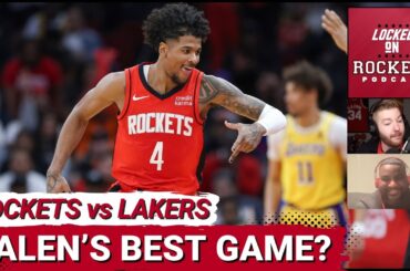 Jalen Green's Best Game Ever As Houston Rockets CRUISE Past LeBron James & Los Angeles Lakers