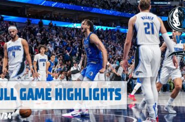 Dereck Lively II (20 points) Highlights vs. Orlando Magic | 1/29/24