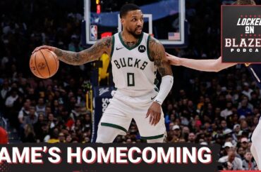 Damian Lillard Set to Make His Return to Portland to Face the Trail Blazers with @LockedOnBucks
