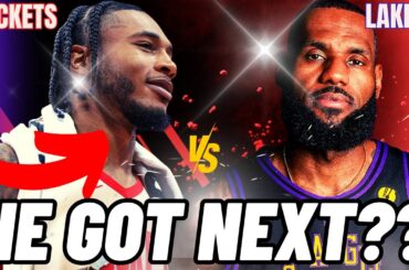 Rockets Defeat Lakers, Cam Whitmore's REVENGE, Jalen Green's NEW Game, Is Sengun a MAX Player??