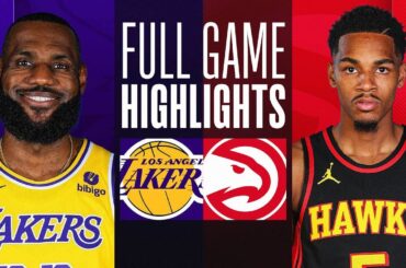 LA Lakers vs Atlanta Hawks Full Game Highlights | Jan 30 | NBA Regular Season 2024