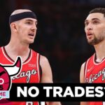 Chicago Bulls front office “won’t commit” to making trades as they face Hornets | CHGO Bulls Podcast