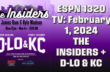 Heat Ended the Kings Winning Streak - February 1: The Insiders + D-Lo & KC
