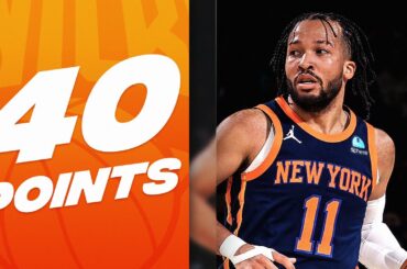 Jalen Brunson Becomes An NBA All-Star & Drops 40 PTS! 🔥⭐| February 1, 2024