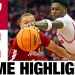 #6 Wisconsin vs Nebraska Highlights | NCAA Men's Basketball | 2024 College Basketball