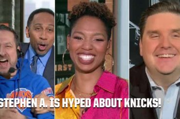 ORANGE & BLUE SKIES BABY!! - Stephen A. is elated after the Knicks' 9th-straight win | First Take