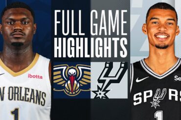 PELICANS at SPURS | FULL GAME HIGHLIGHTS | February 2, 2024