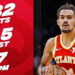 Trae Young Drops 32-PT Double-Double In Hawks W! 🔥| February 2, 2024