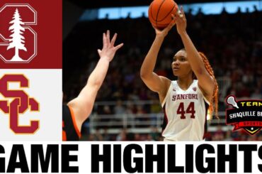 #4 Stanford vs #15 USC Highlights | NCAA Women's Basketball | 2024 College Basketball
