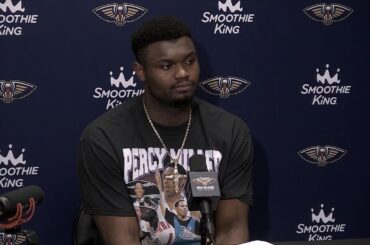 Zion Williamson recaps his game-winning basket | Pelicans at Spurs Postgame 2/2/24