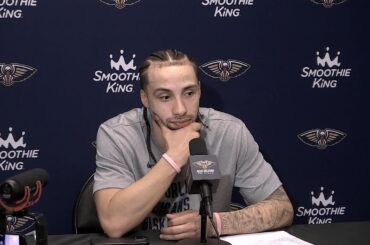 Jose Alvarado on changing the momentum | Pelicans at Spurs Postgame 2/2/24