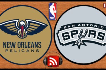 New Orleans Pelicans vs San Antonio Spurs 🏀  LIVE 🟢 NBA Live Stream