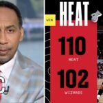 ESPN react to Jimmy Butler scored 23 Pts as Heat make it 2 in a row with 110-102 win over Wizards