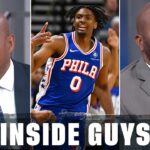 The Fellas React To Tyrese Maxey Career-Night In Utah | NBA on TNT
