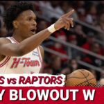 Alperen Sengun, Amen Thompson & Cam Whitmore Lead Houston Rockets In Blowout Win Vs Toronto Raptors