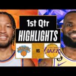 Los Angeles Lakers vs NY Knicks Full Highlights 1st QTR | Feb 3 | 2024 NBA Regular Season