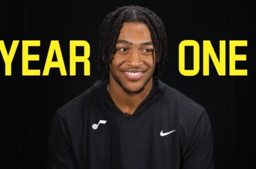 YEAR ONE: Rookie year with Brice Sensabaugh 💜 | UTAH JAZZ