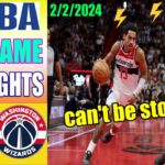 Miami Heat vs Washington Wizards [FULL GAME] QTR (Feb 02, 2024) | NBA Highlights 2024