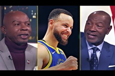 NBA GameTime REACTS to Steph's 60 points in LOSS to Hawks 👀