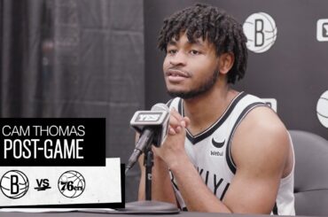Cam Thomas | Post-Game Press Conference | Philadelphia 76ers | 2.3.24