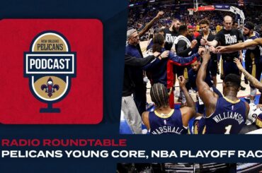 Pelicans young core, NBA playoff race & West standings | Pelicans Podcast 2/2/2024