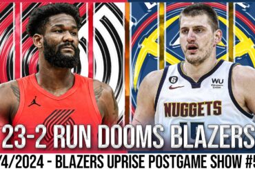Portland Trail Blazers vs Denver Nuggets Recap | Blazers Uprise Postgame Show