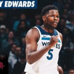 Anthony Edwards Drops 32 Points Against Rockets | 02.04.24