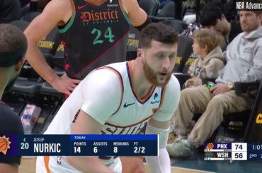 Jusuf Nurkic 18 pts 13 reb 8 ast vs Washington Wizards | 2024-02-04