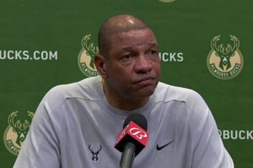 Bucks' Rivers praises Giannis' passing, Green's shooting in loss at Utah