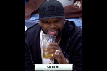 Mic'd Up: 50 Cent At A Minnesota Timberwolves Game