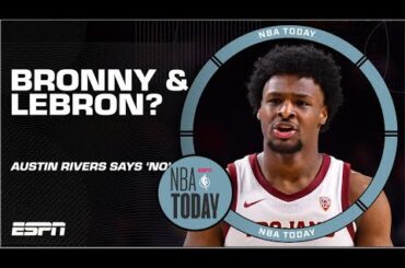 ☀️ JUNE 29 ☀️ Austin Rivers DOESN’T WANT LeBron & Bronny to play together! | NBA Today